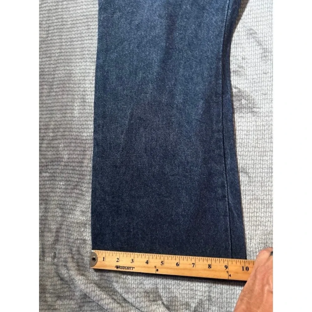 Levis 517 Bootcut Jeans Mens W38 L30 Dark Wash Indigo Denim 517-0217 Cotton